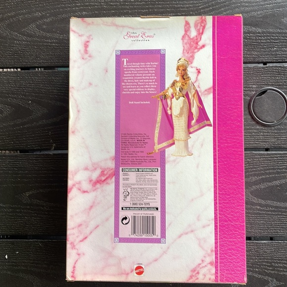 NRFB - Grecian Goddess Barbie Doll - From The Great Eras Collection a Volume 7 - Picture 8 of 14